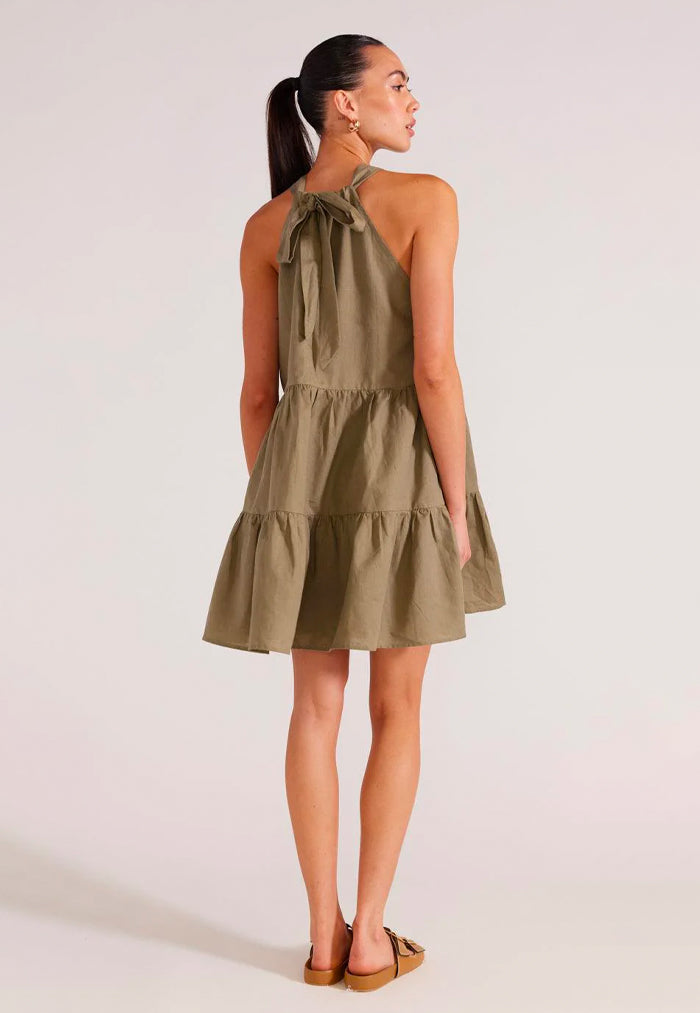 Staple the Label Lucia Tiered Mini Dress