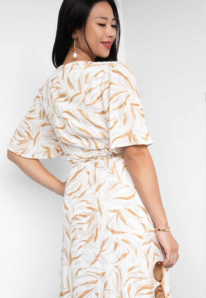 Staple the Label Bianca Wrap Midi Dress