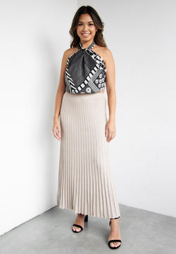 Staple the Label Josie Knit Midi Skirt