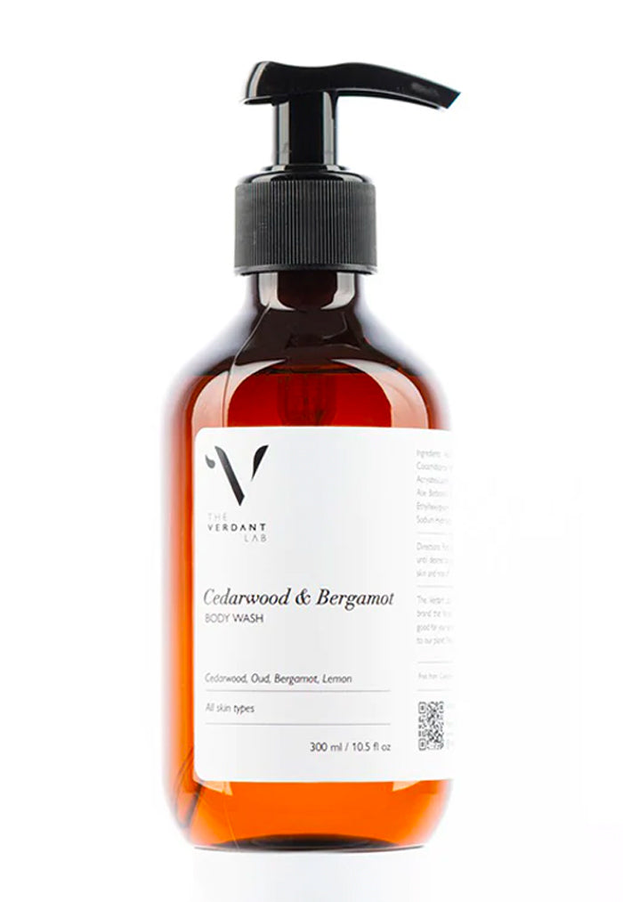 The Verdant Lab Body Wash - Cedarwood & Bergamot