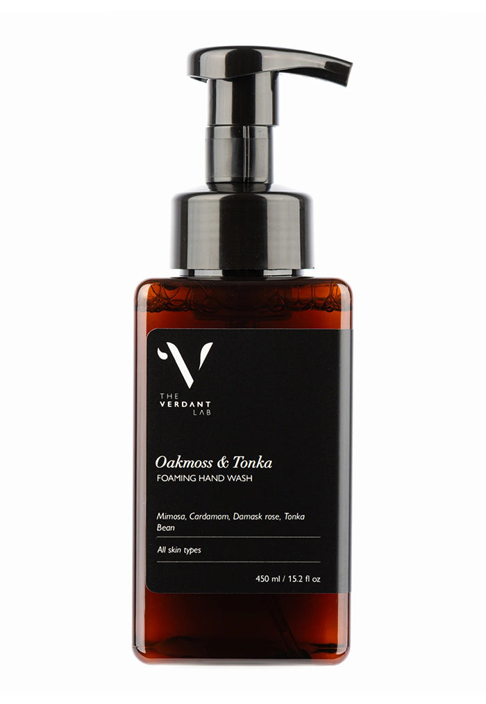 The Verdant Lab Foaming Hand Wash - Oakmoss & Tonka
