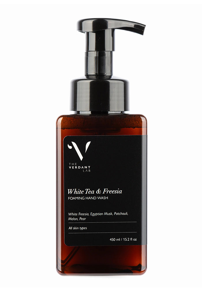 The Verdant Lab Foaming Hand Wash - White Tea & Freesia