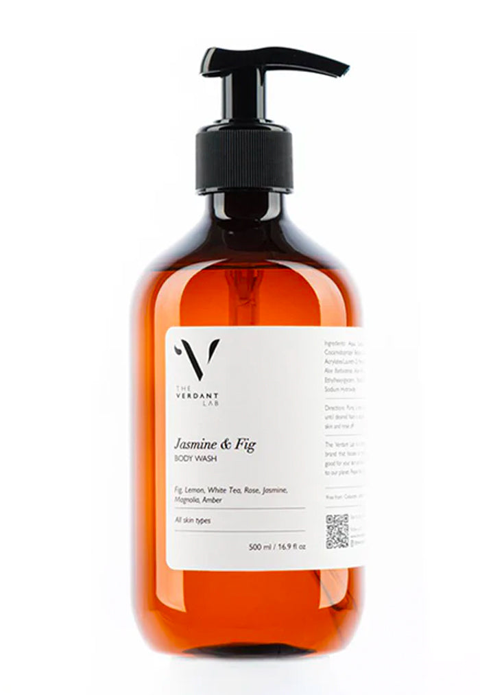 The Verdant Lab Body Wash - Jasmine & Fig