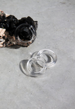 THREEONETWOFIVE Hololith Ring - Clear Quartz