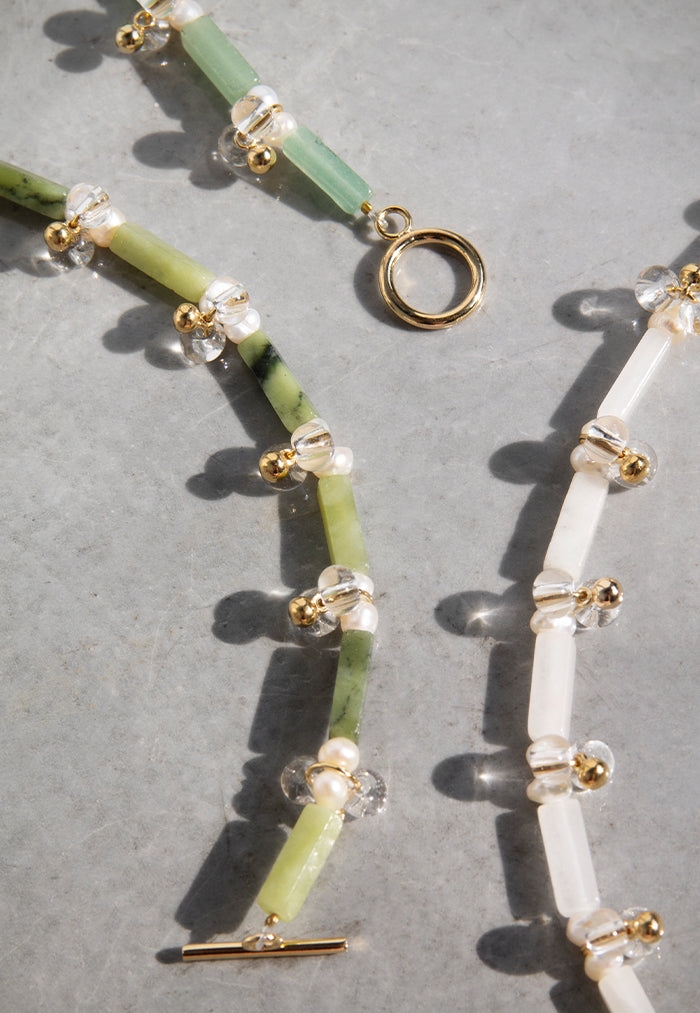 THREEONETWOFIVE Droplets Bracelet - Aventurine