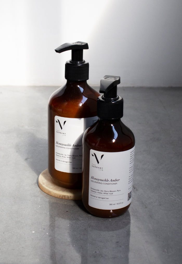 The Verdant Lab Nourishing Conditioner - Honeysuckle Amber